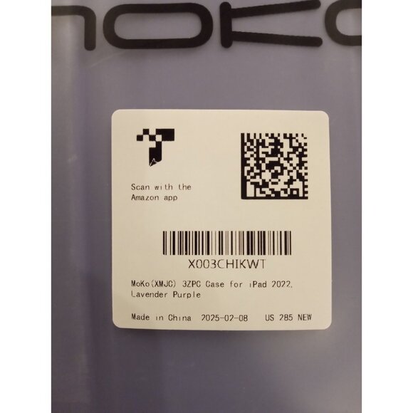 iPad 10th Generation Screen Protector and Lavender Purple Case New in Packaging - Picture 4 of 9